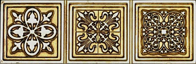 Бордюр Aparici Enigma Symbol Gold Cenefa 6,5x20