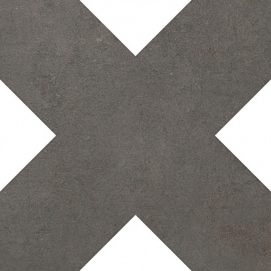 Декор Cerdomus Crete Cross Piombo 14x14 88649