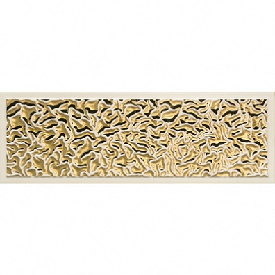 Декор Versace Gold Acqua Lingotto Decorato Crema Oro 25x75 68872