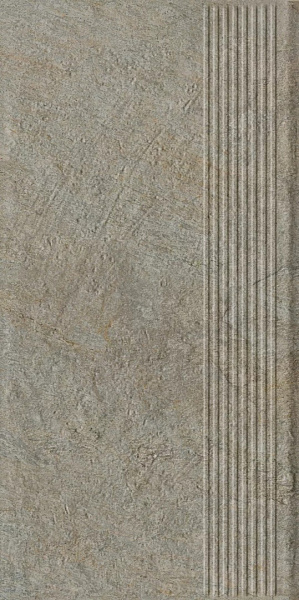 Ступень Paradyz Eremite Taupe Stopnica Prosta Struktura Mat 30x60