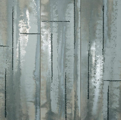 Декор Fap Evoque Acciaio Silver Inserto Mix 3 91,5x91,5 Rt (комплект)