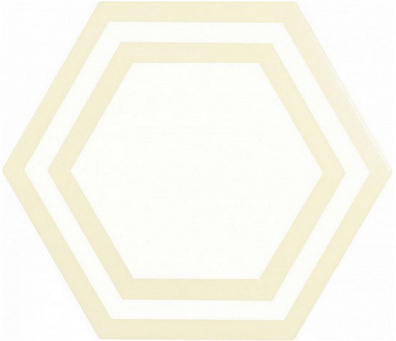 Декор ADPV9017 Pavimento Hexagono Deco Bone 20x23 Adex