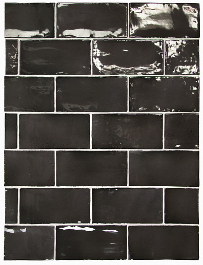 Плитка Equipe Manacor Black 7.5x15 настенная 26906
