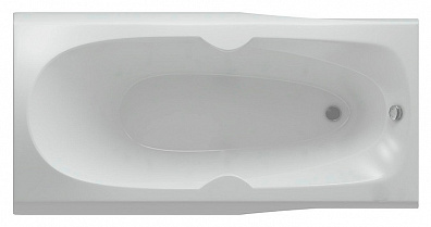 Акриловая ванна Акватек Европа 180 см, вклеенный каркас, слив справа