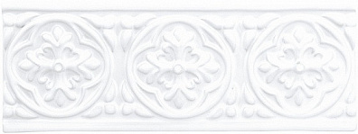 Бордюр Studio ADST4001 Relieve Palm Beach Snow cap 7.5x19.8 Adex
