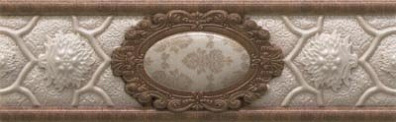 Бордюр Cifre Ceramica Sophie Roseton Moka Cenefa 6x20