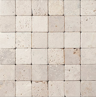 Мозаика настенная CV20097 Travertino Mos.Honed 5x5 30.5x30.5 Colori Viva