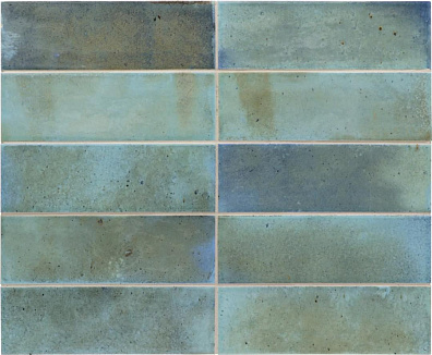 Плитка Equipe Hanoi Sky Blue 6.5x20 настенная 30037