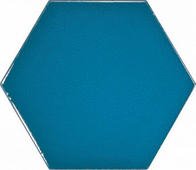 Мозаика 23838 Scale Hexagon Mosaic Electric Blue 31x38 Equipe
