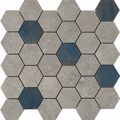 Керамогранит Peronda Grunge Grey Hexa As 28.3x29.4 3799527958