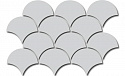 Мозаика 23334 Scale Fan Mosaic Sky Blue 30x43 Equipe
