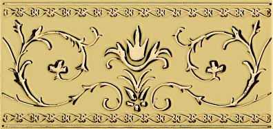 Декор Petracer`s Grand Elegance Gold Narciso A Su Crema 10x20