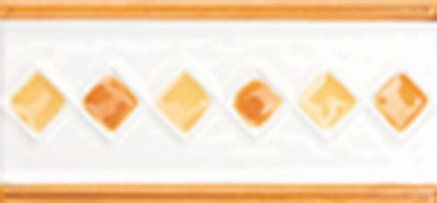 Декор Natucer Classic Fine Cenefa Rhombus Ginger 7x15