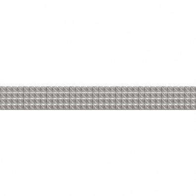 Бордюр Pandora Grey Geometry 7.5х63 Azori