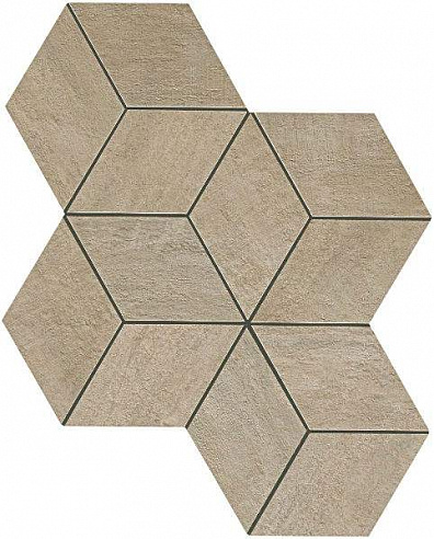 Мозаичный декор Atlas Concorde Mark Clay Mosaico Esagono 30x35