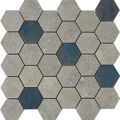 Керамогранит Peronda Grunge Grey Hexa As 28.3x29.4 3799527958