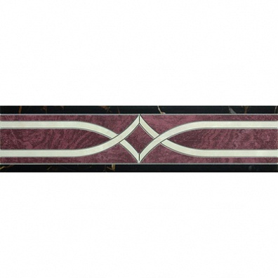 Бордюр Grespania Palace Rubi-1 Burdeos 15x59