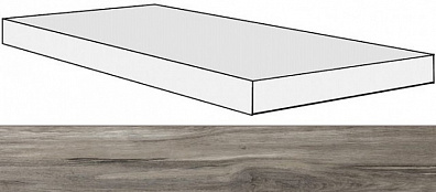 Ступень 756104 Planches Perle Angolo Gradino DX 40x120x3 Rex Ceramiche