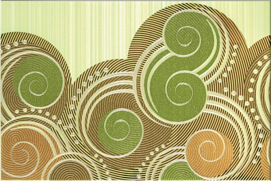 Декор Opoczno Calipso Green Wave 30x45 OD022-023