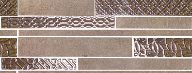 Мозаичный декор Naxos Raku Brick Copper 25,9x60,2
