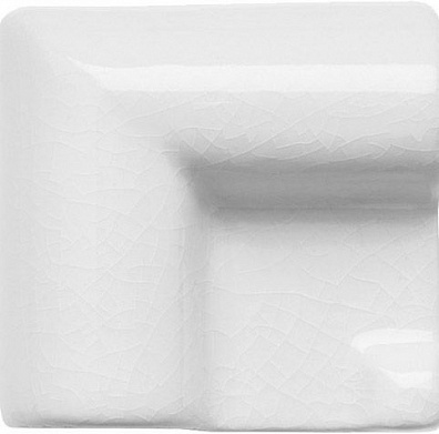 Декоративная вставка Modernista ADMO5407 Angulo Marco Moldura Lisa C/C Blanco 5 x5 Adex