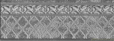 Бордюр Alhambra Silver Zocalo 11x29.75 Aparici