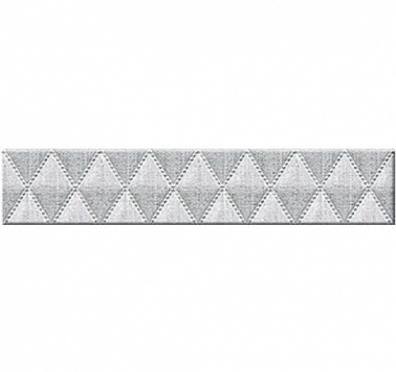 Бордюр Border Illusio Geometry Grey 31.5х6.2 Azori