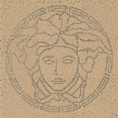 Панно Versace Vanitas Oro Noce 118.4x118.4 silver 37201