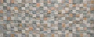 Настенная плитка Naxos Lithos Mosaico Grey 3D 32x80,5