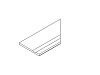 Бортик угловой бассейн лс 620090000467 Supernova Stone Grey Bordo Piscina Angolo Sx 20x60 Atlas Concorde Russia