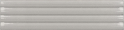 Плитка Equipe Costa Nova Grey Onda Glossy 5x20 настенная 28489