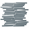 Мозаика Italon Element Silk Petrolio Mos.Strip 29.2x31.3 600110000920