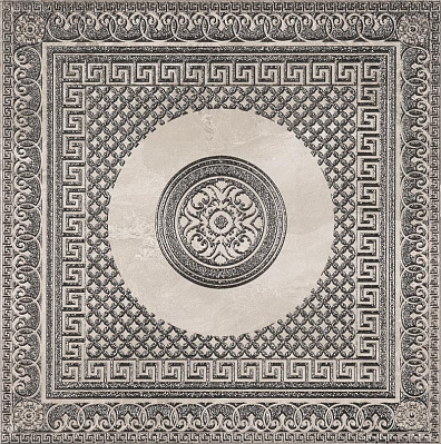 Декор Dolomite Rect Deco Fortune Cinder Plata 49.1x49.1 Ceracasa