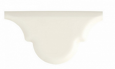 Настенная плитка Renaissance ADST8026 Arabesco Biselado Remate Almond 7.5x15 Adex