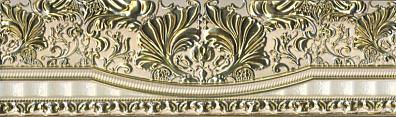 Бордюр Aparici Elegy Chisel Gold Cenefa 9x31,6