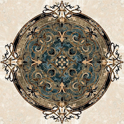 Панно Aparici Agate Blue Centro Pulido-4 44.63x44.63