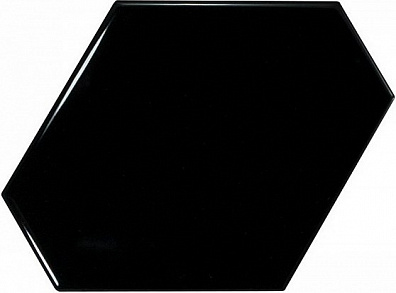 Настенная плитка 23833 Scale Benzene Black 10.8x12.4 Equipe