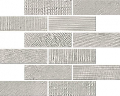 Мозаика Naxos Le Marais Bricks Grey 26x26 75107