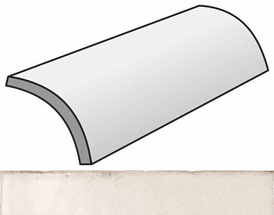 Бордюр 24133 Vestige Quarter Gesso 2.5x20 Equipe