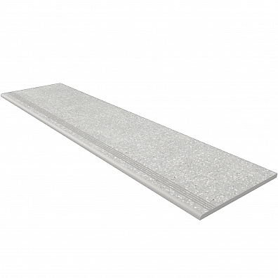 Ступень Estima Cosmos Grey неполированная с насечками 30x120 CM01