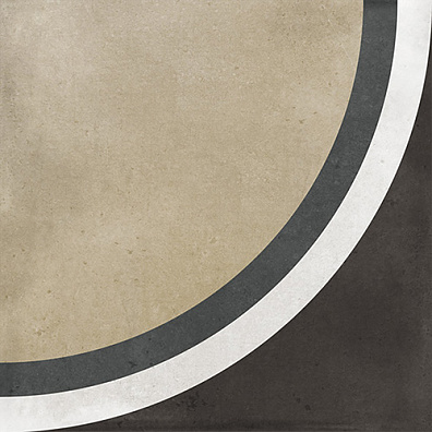 Декор La Fabbrica Small Trend Arco Black 10x10 180234