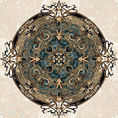 Панно Aparici Agate Blue Centro Pulido - 4 89.26x89.26