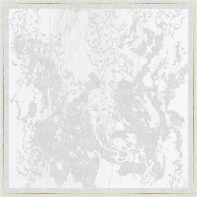 Декор Brennero Venus Decor Solitaire Rosone Pav. Gold White Lapp Rett 60x60 SRPGW
