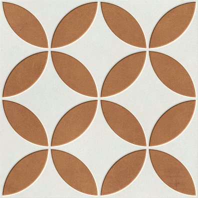 Керамогранит Harmony Mayari Clay Petals 22.3x22.3 37797