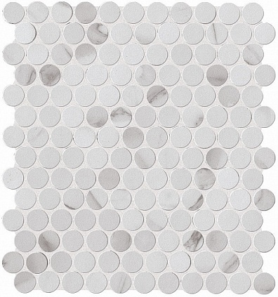 Мозаичный декор FAP Roma Statuario Round Mosaico 29,5x32,8