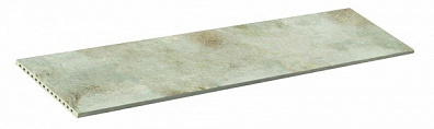 Ступень Natucer Peldano Ang.D Anticatto Bianco 120x32