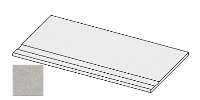 Ступень La Fabbrica Space Gradone Bordo Svasato Cement 20 mm 40x80 106370