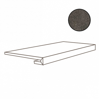 Ступень Casa Dolce Casa Sensi By Thun Brown Dust Nat Gradino 33x120 770992