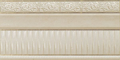 Бордюр Siros Zoc Dario Oro-Marfil 15x30 El Molino
