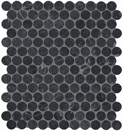 Мозаичный декор FAP Roma Grafite Round Mosaico 29,5x32,8